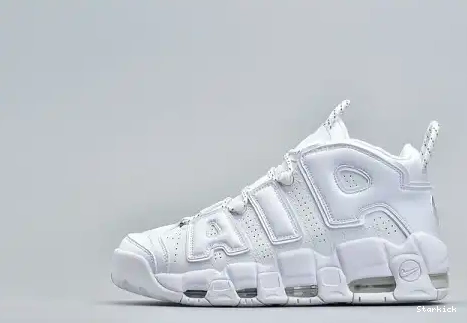More White Uptempo Air Triple 921948-100  0430